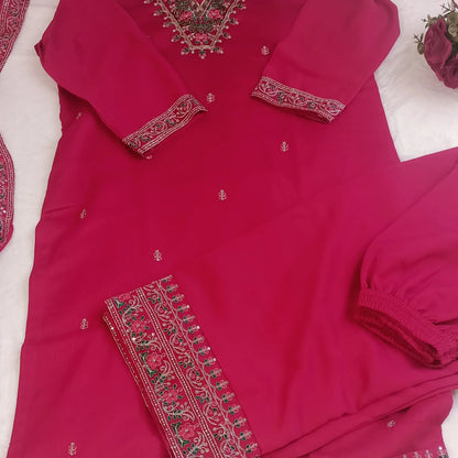 Rani Pink Party Wear Collection