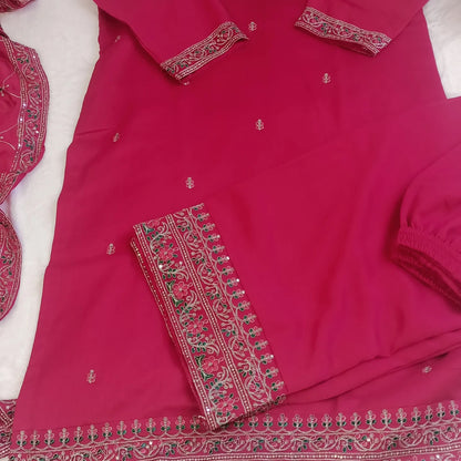 Rani Pink Party Wear Collection